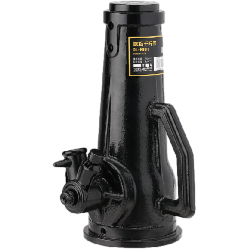 得力工具 DL-B5T 螺旋千斤顶(黑)-5T