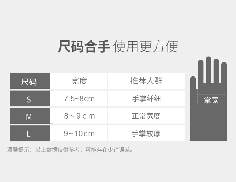 蓝帆医疗 一次性使用丁腈检查手套 医用4.5克-M