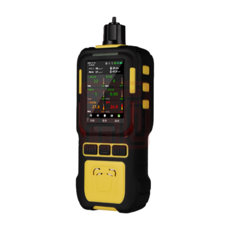 保时安 BW-600 泵吸式 NH3/O2/SO2/CO/LEL 五合一气体检测仪 - 保时安