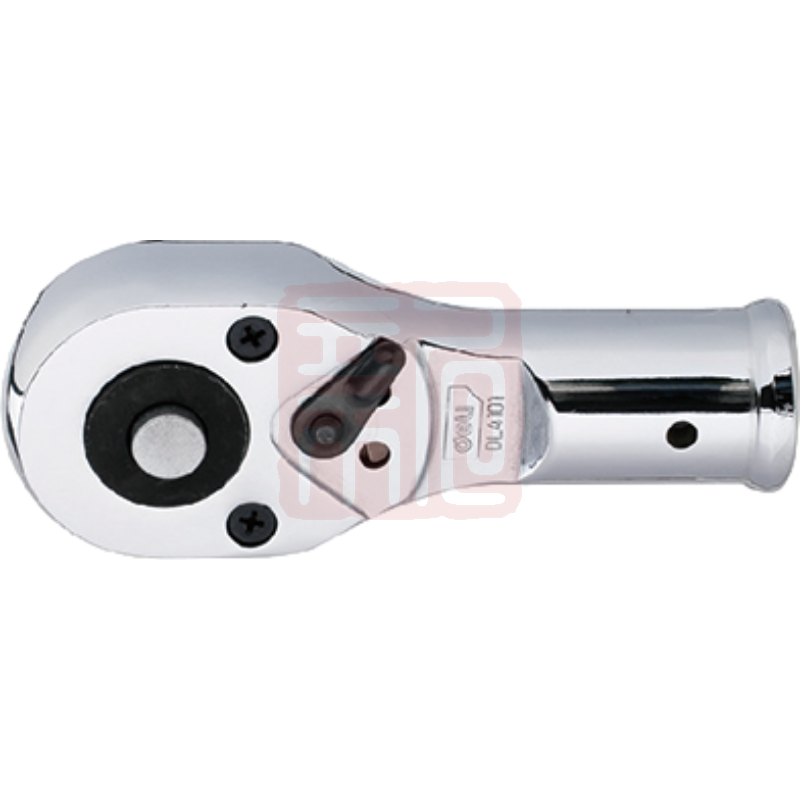 得力工具 DL4101 19mm系列棘轮头(银)-3/4寸 - 得力