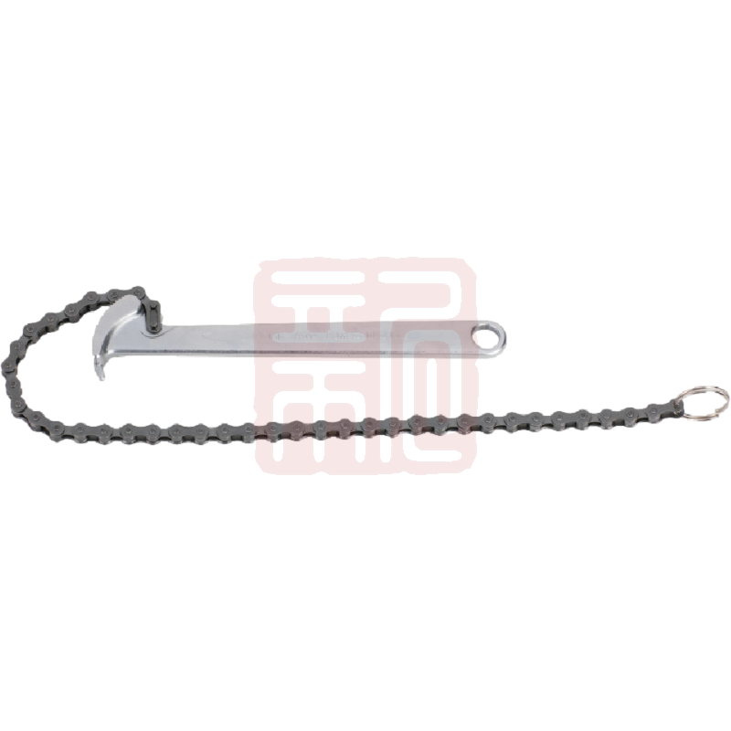 得力工具 DL7409 链条扳手(银)-9寸 - 得力