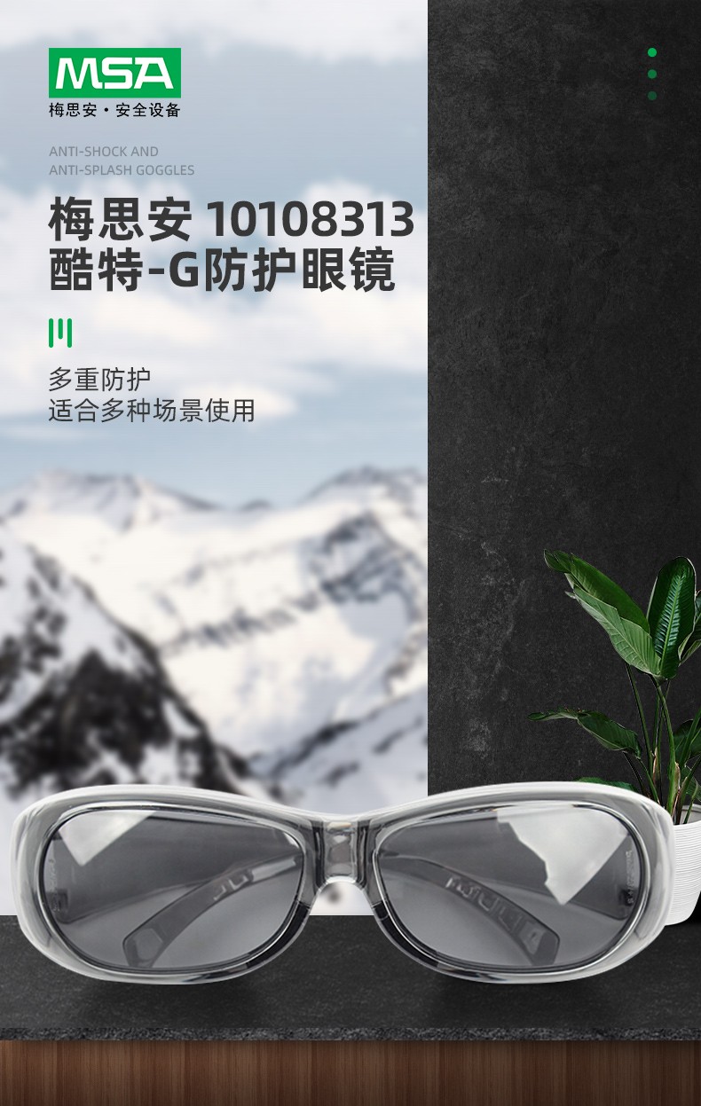 MSA/梅思安 10108313酷特-G防护眼镜