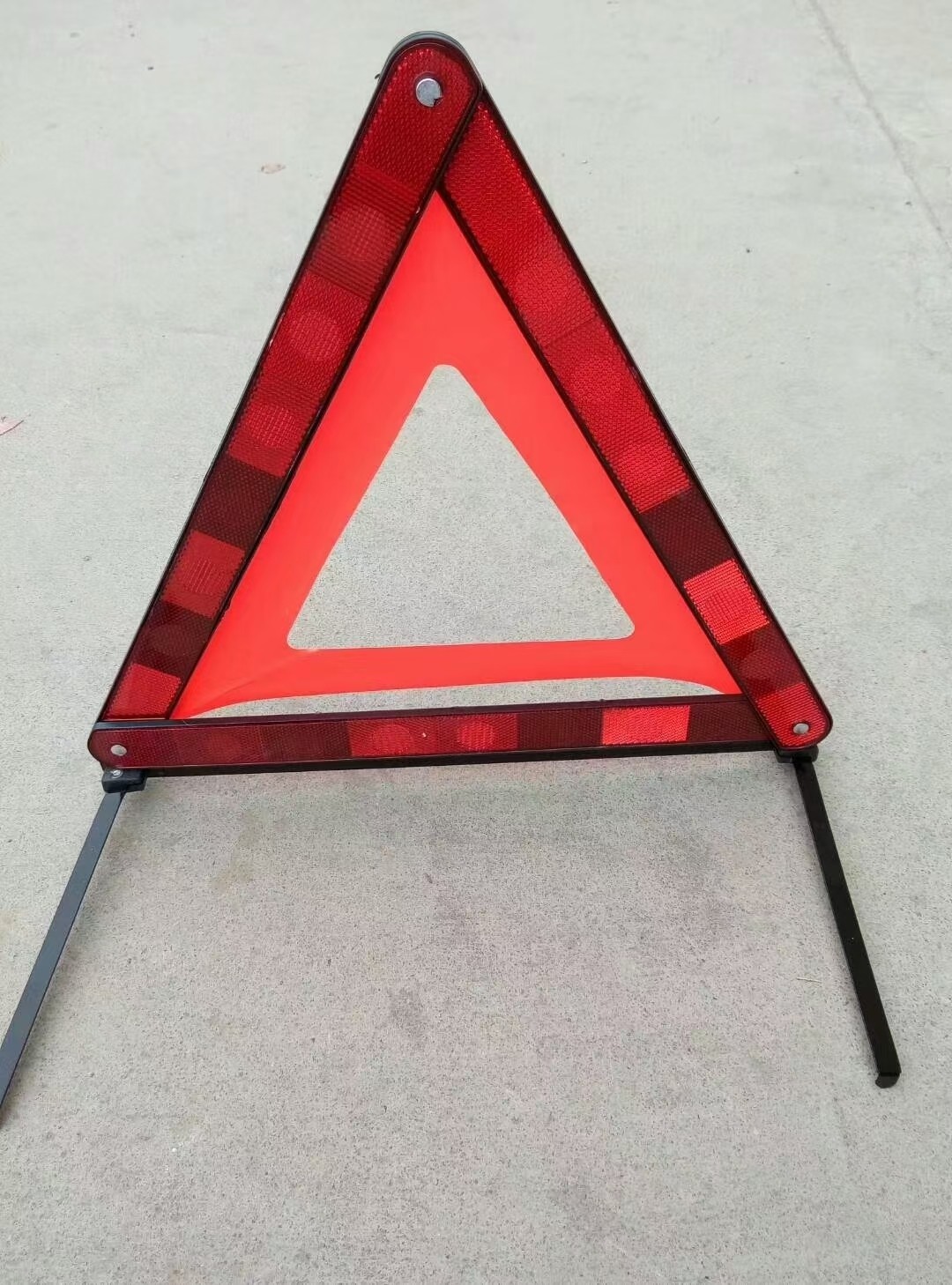 国产普通 汽车三角架警示牌车用反光折叠式停车安全应急救援标志三角架-国产