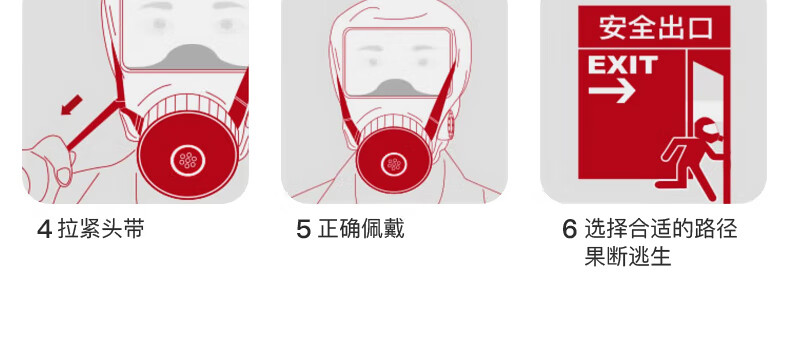 兴安 TZL30B火灾逃生防烟面罩