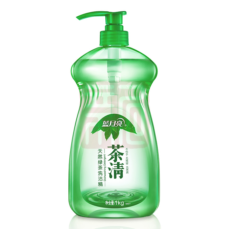 蓝月亮 茶清天然绿茶洗洁精 1kg - 蓝月亮