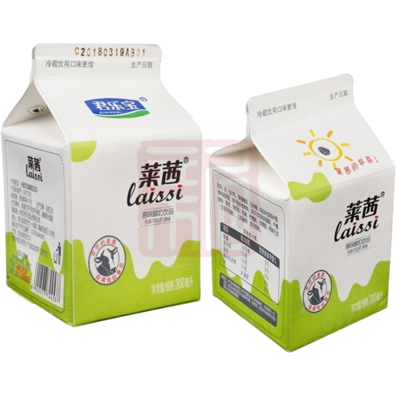 君乐宝 乳酸菌饮料(原味)盒(莱茜-300ml-新明辉商城