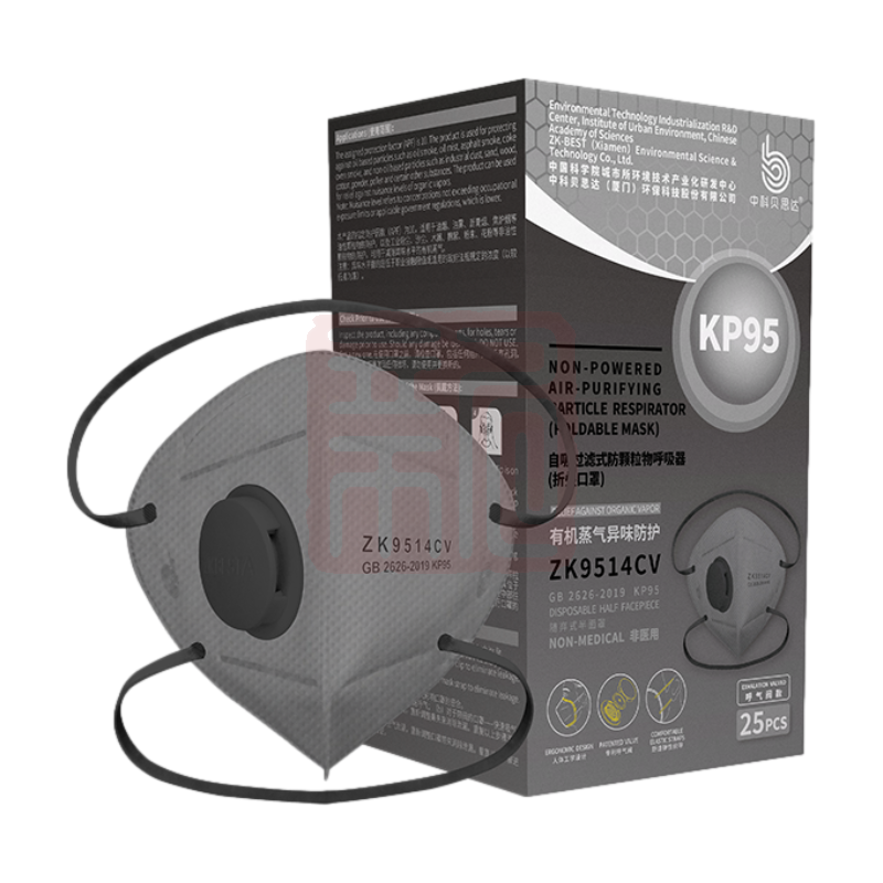 中科贝思达 ZK9514CV KP95 自吸过滤式防颗粒物呼吸器 头戴式