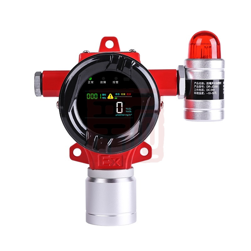 多瑞DR-ZJ200二路控制器+GQ-DR600可燃气探测器2个-LEL