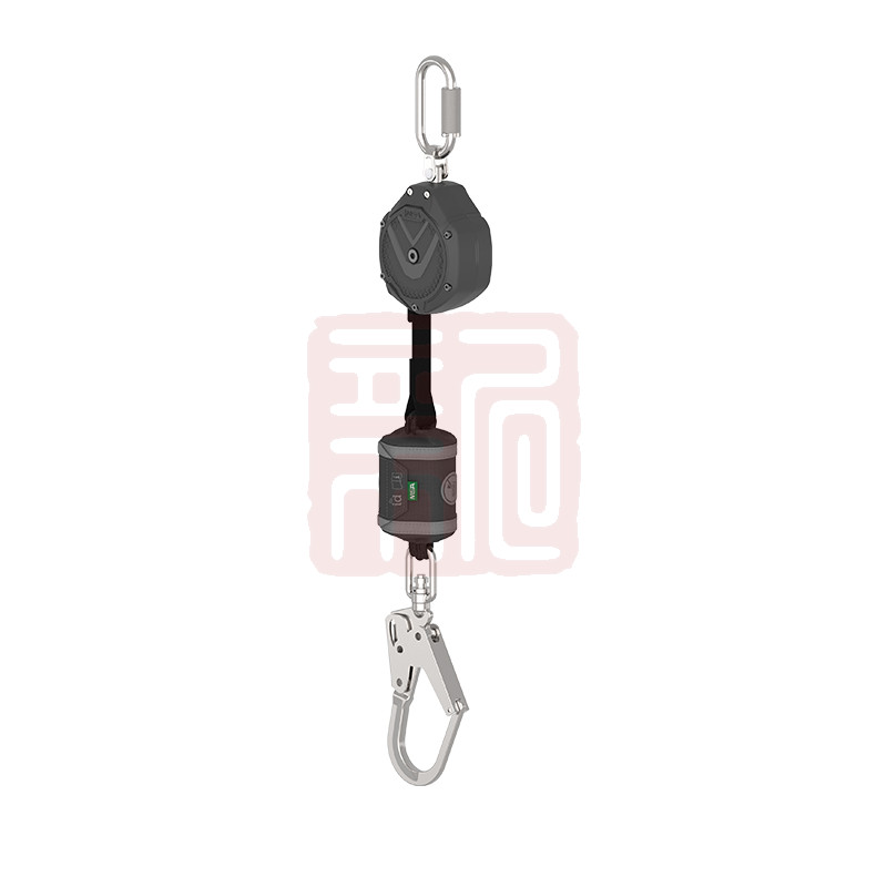 梅思安VSOHW-031-NM-G V-SHOCK系列迷你速差器单腿3米合金钢可旋转大挂钩-3.0米 - 梅思安
