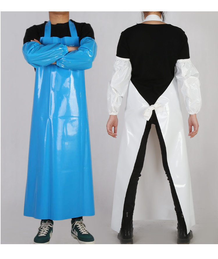 固安捷 20丝TPU挂脖围裙（110*80）白色-均码