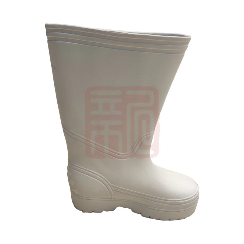 艺霖 食品厂工作鞋防水卫生靴雨鞋EVA泡沫鞋车间防滑高筒水鞋35cm 36 - 艺霖