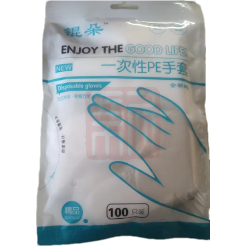 锟朵一次性PE手套 8克 均码