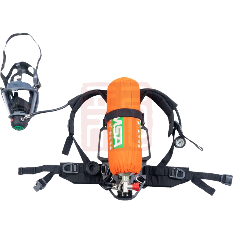 梅思安 10241810 AX2300系列空气呼吸器（9L 无表瓶阀 带胸带） - 梅思安