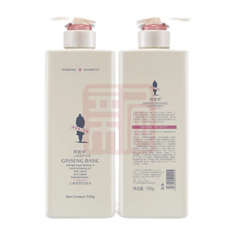 阿道夫 人参修护洗发水（经典止痒）-750ml - 阿道夫
