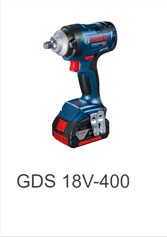 博世 GDS18V-400 无刷充电扳手-GDS18V-400