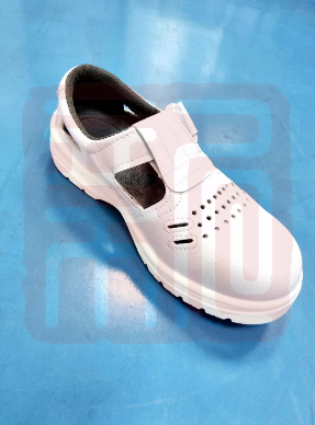 同花盛 2081 防砸防静电 白凉鞋 36 - 同花盛