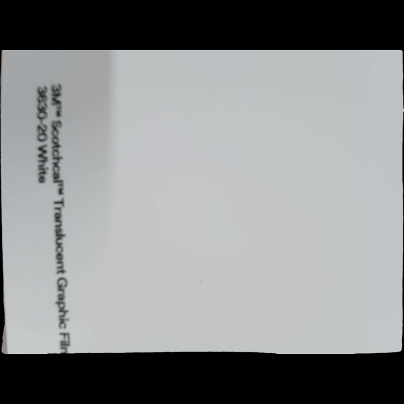 3M 3630-20白色透光彩膜 1.22x45.72米-1.22*45.72m