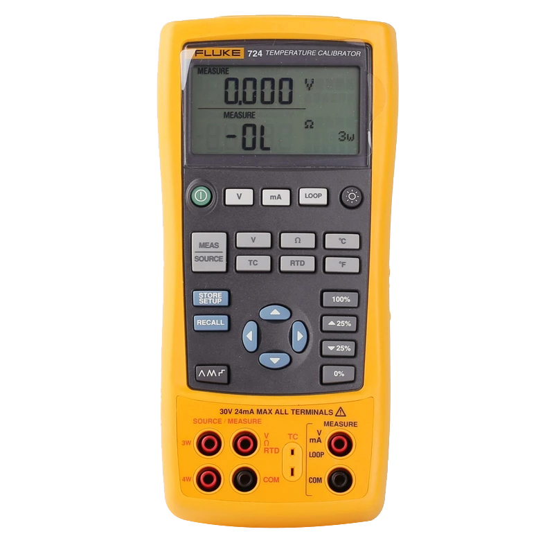 Fluke 724 温度校准器-探针式测温仪