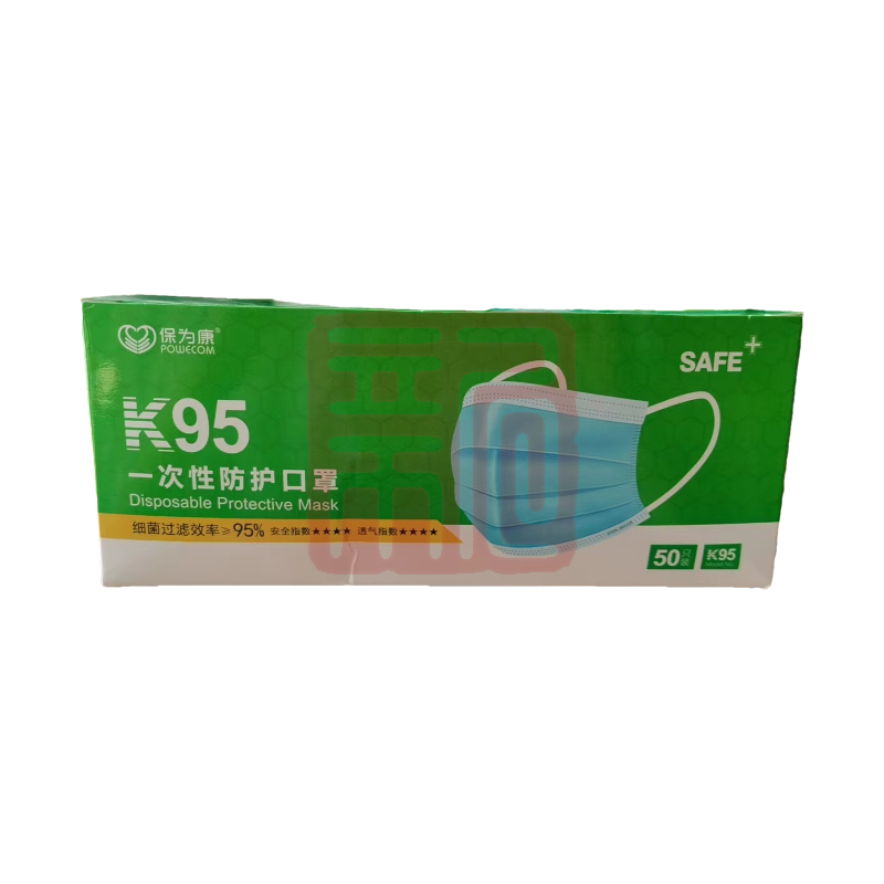 保为康 K95 一次性防护口罩 耳戴式(样品)-耳戴式