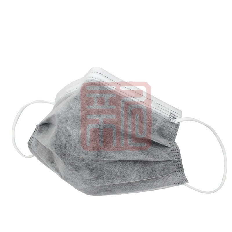 保为康一次性口罩K23黑高效型活性炭(样品)-耳戴式