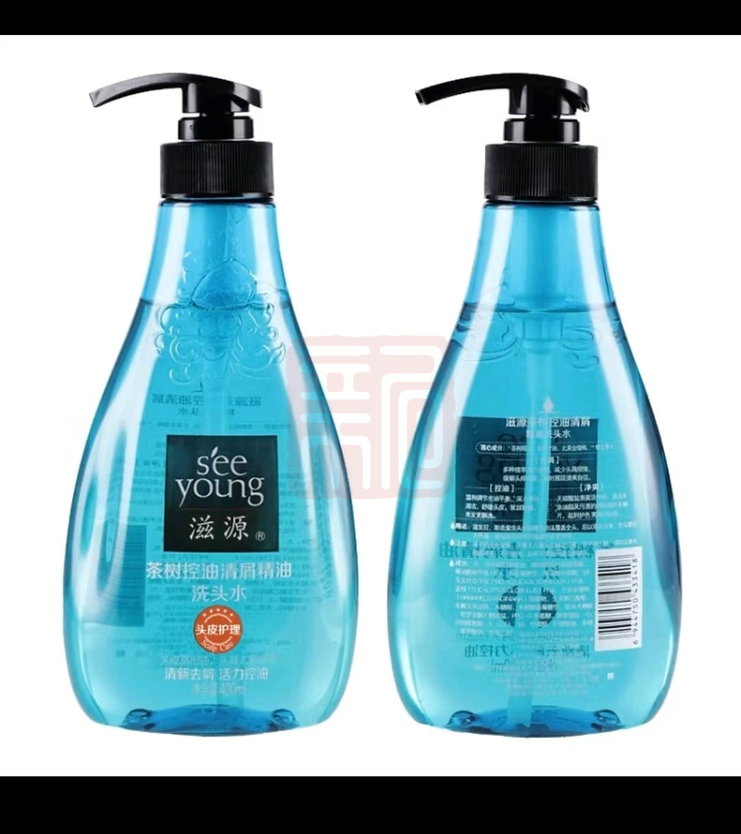 滋源 茶树控油清屑精油 洗头水400ml