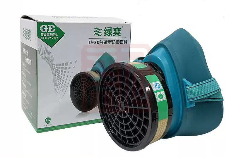 绿爽 L930 防毒半面具 半面罩 - 绿爽
