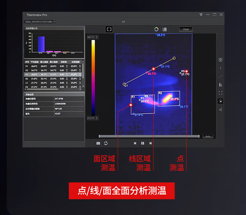 华盛昌 DT-979Z+ 红外热像仪-120*90