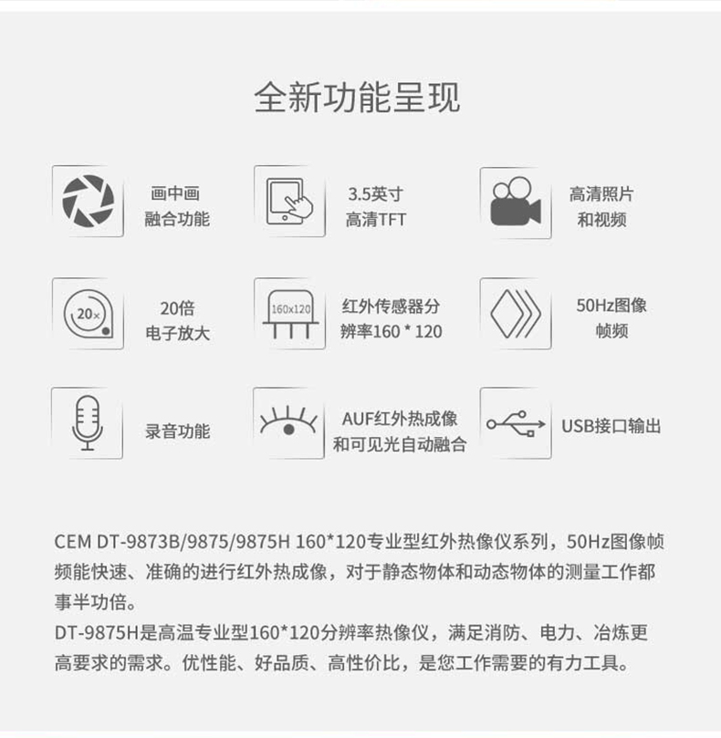 华盛昌 DT-9875H 红外热像仪-80*80