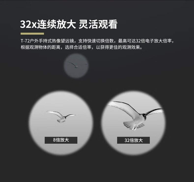 华盛昌 T-72 红外热像仪-384*288