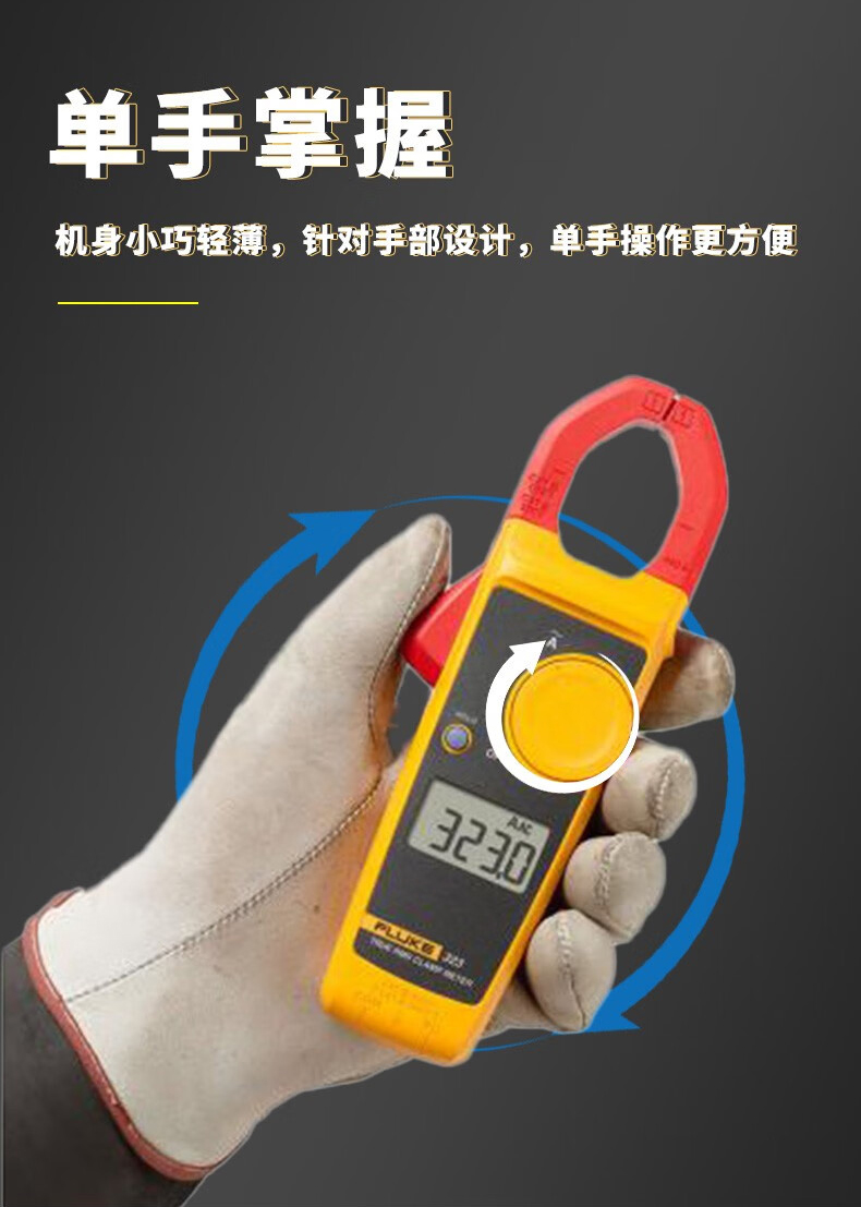 福禄克 FLUKE-323/CN 钳形表-0.1A
