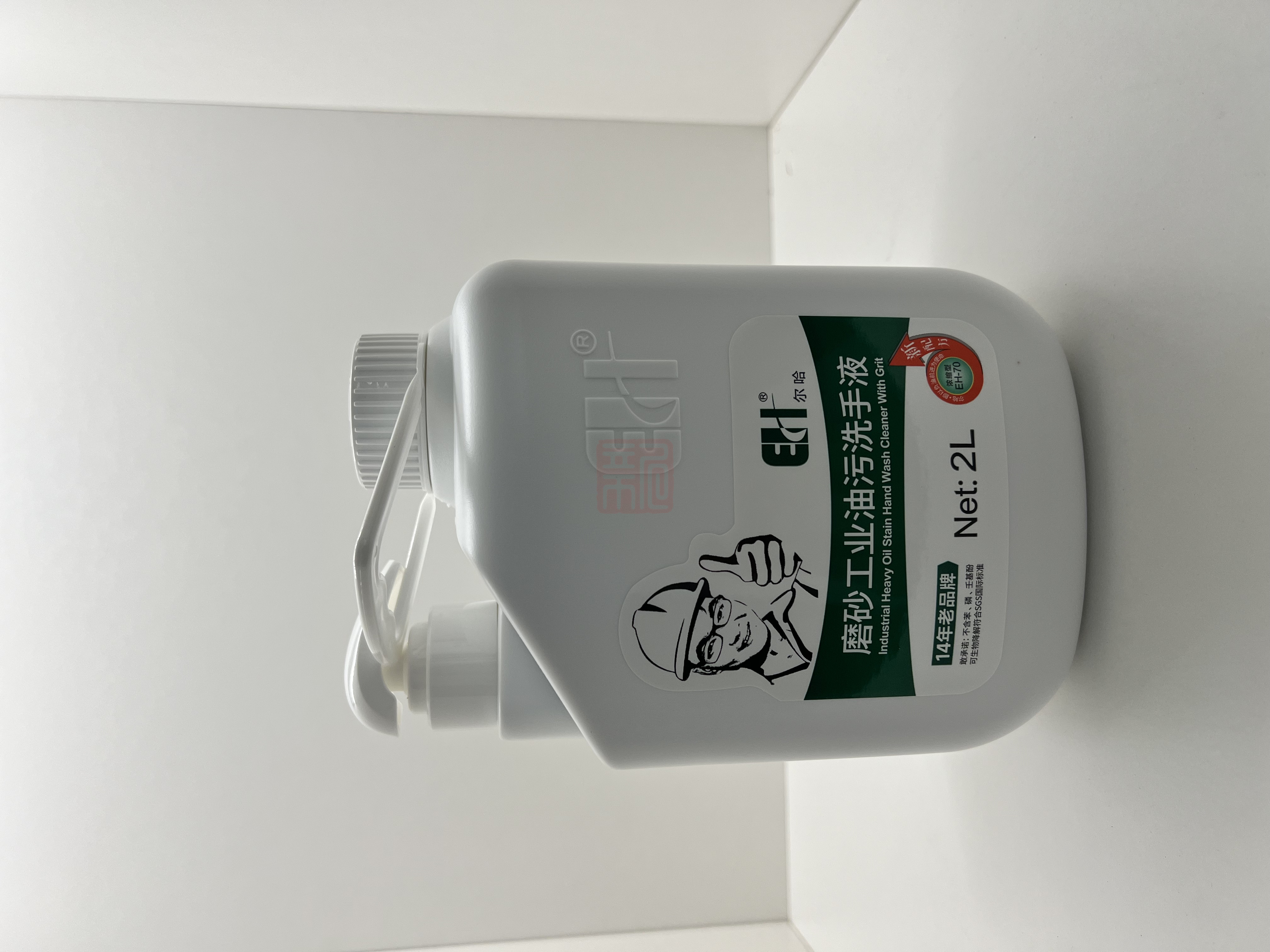 尔哈 磨砂工业油污 洗手液 2L - 尔哈