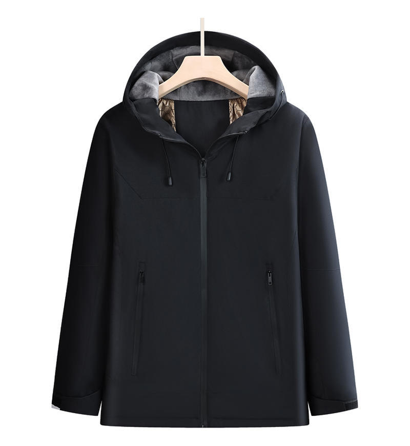 SAFEMAN君御 JY-9588一体式加厚冲锋衣黑色