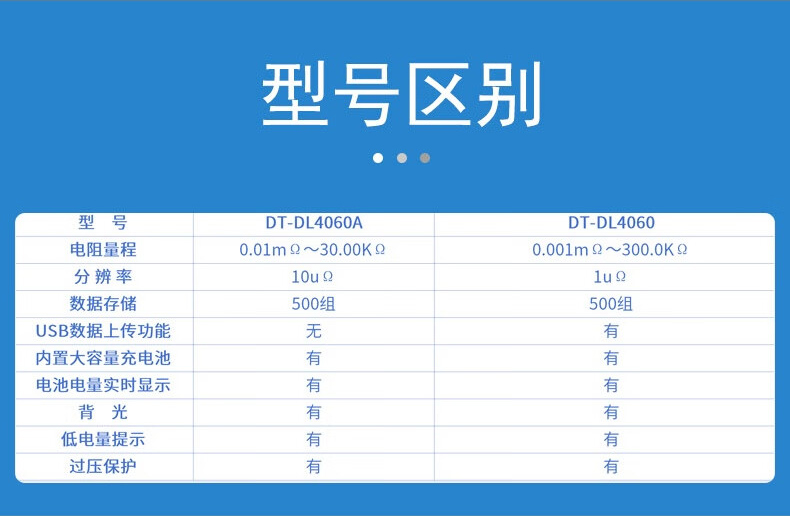 华盛昌 DT-DL4060 直流低电阻仪-10A