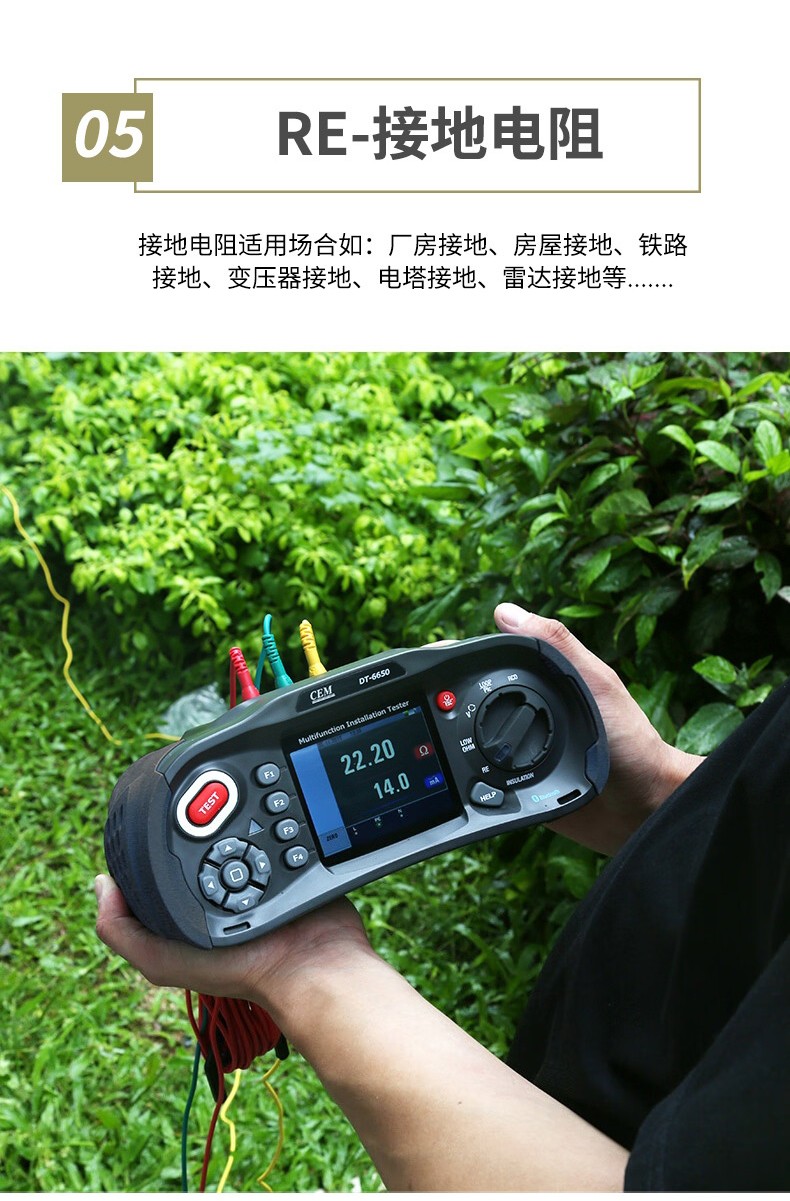 华盛昌 DT-6650 电性能综合测试仪-1000V