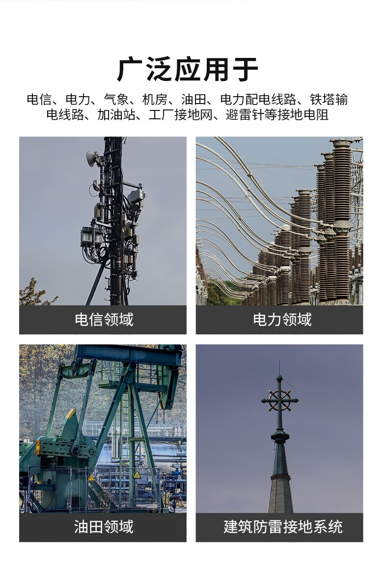 华盛昌 DT-CG600 钳形接地电阻测试仪-台
