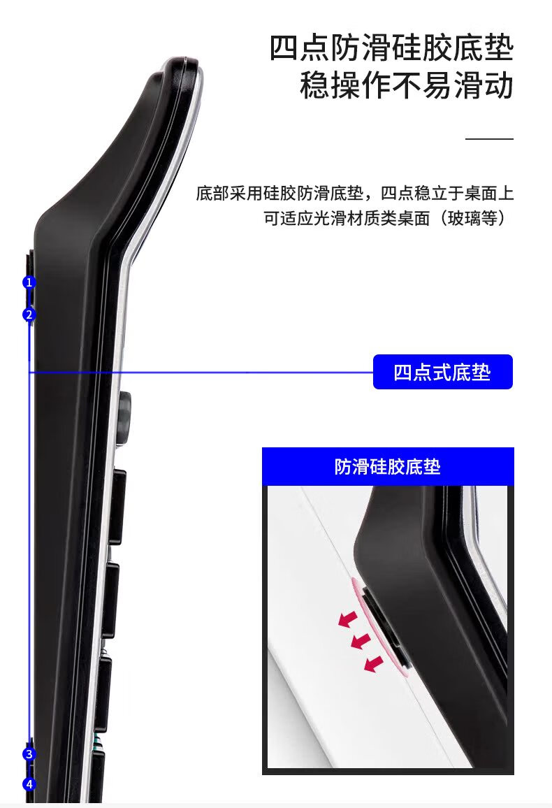 得力 1653 桌面计算器 (单位台) 银灰色