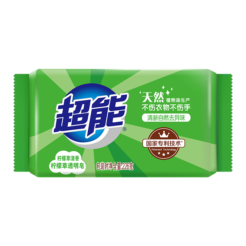 超能 柠檬草透明皂N3
