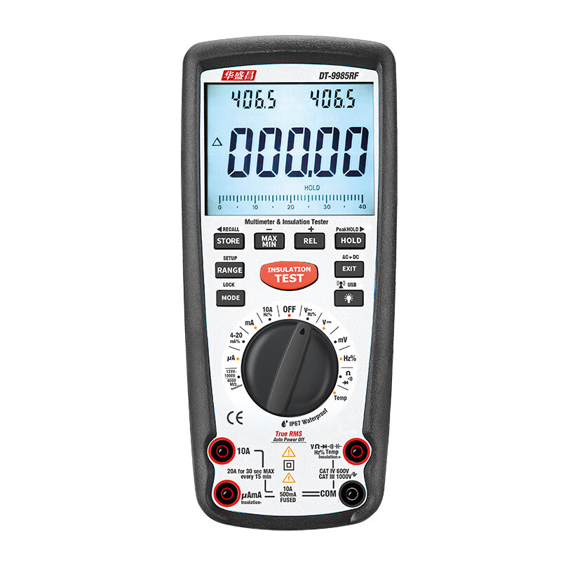 华盛昌 DT-9985RF 电阻测试仪