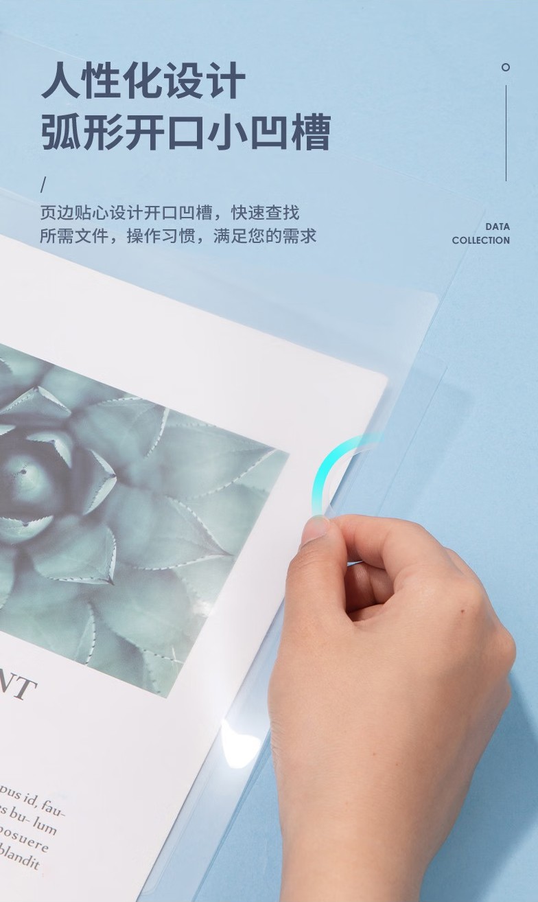 得力 5538 抽杆夹（单位:只） 混色