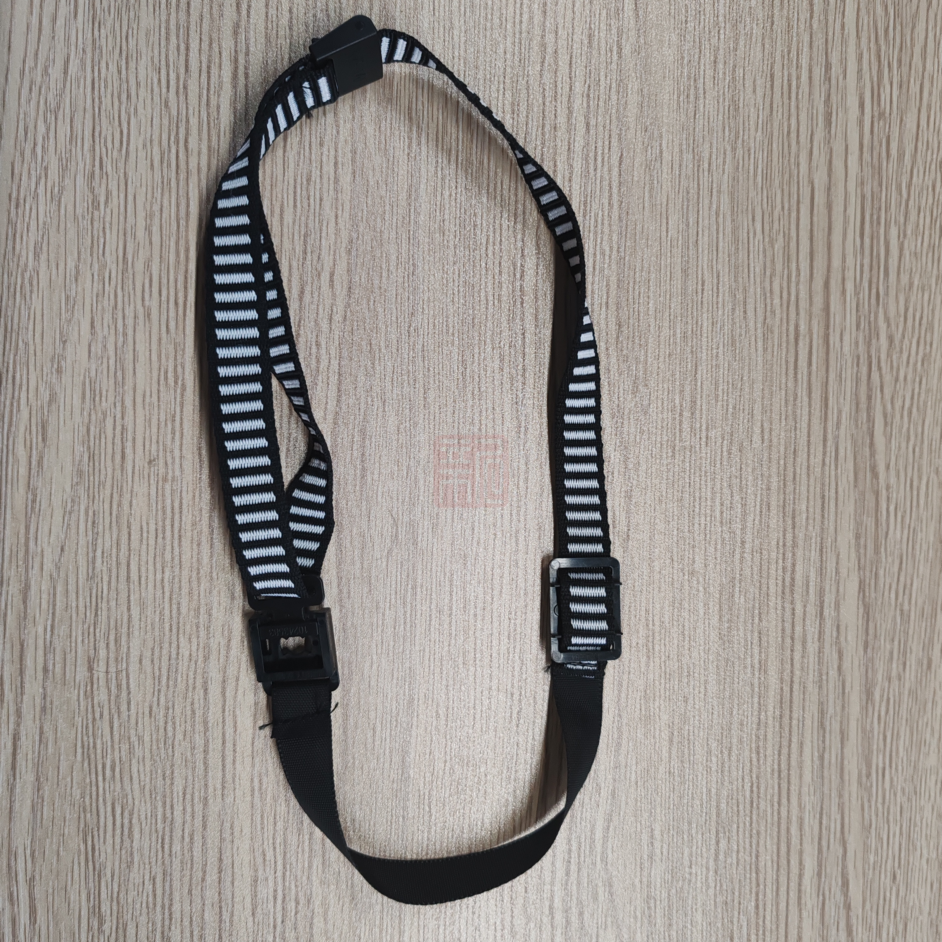 梅思安 10243272-SP下颏带备件 E型 黑色涤纶顶带 1EA为1PKG-安全帽 - 梅思安