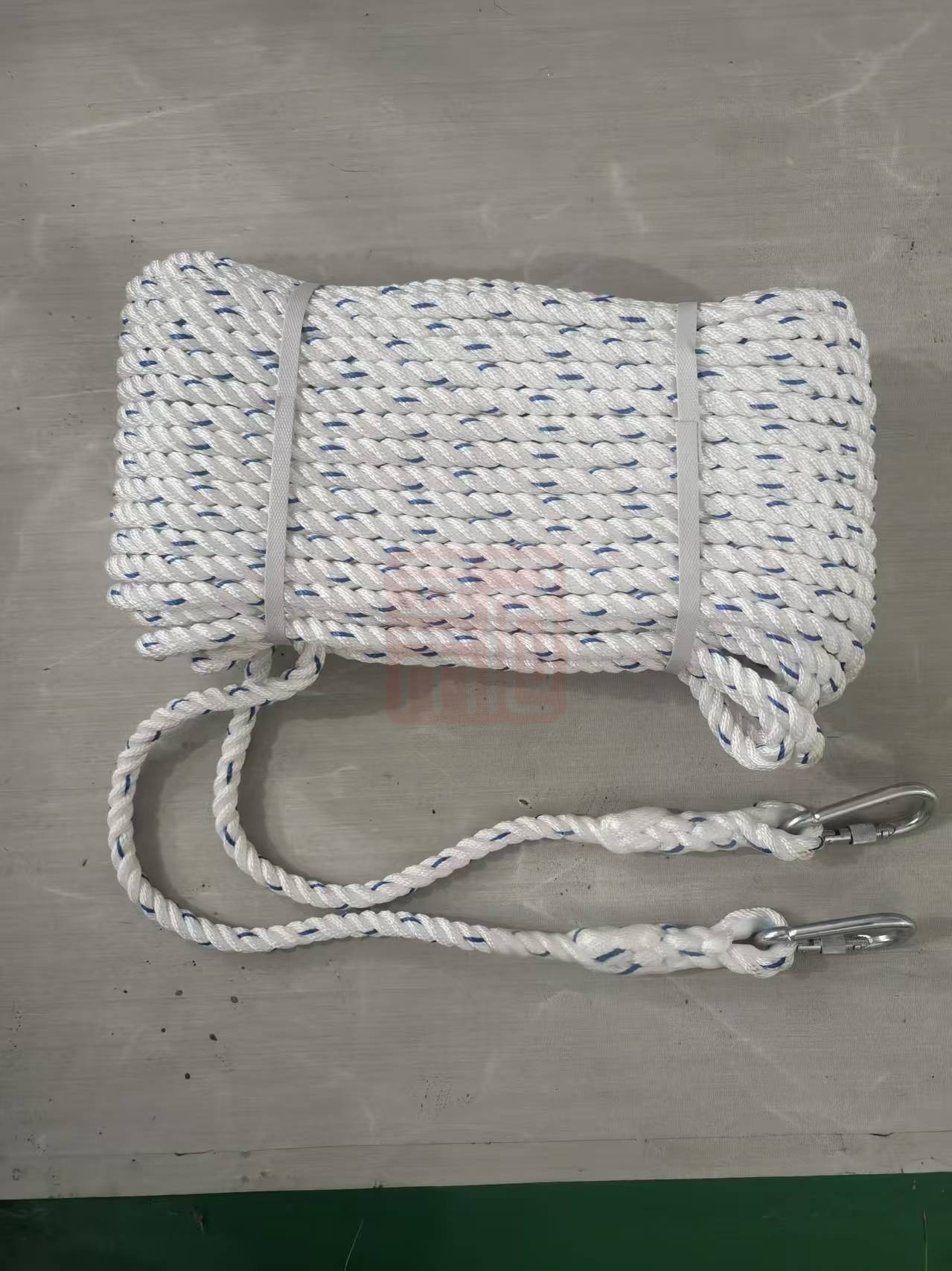 耐特尔 丙纶安全绳 双小钩10mm*50m-10mm - 耐特尔