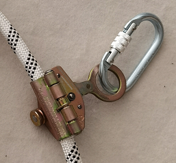 建钢 自锁抓绳器（适用于18mm安全绳））