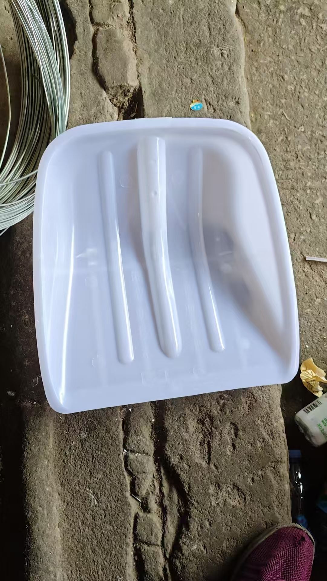 湛江中粮专供 塑料铲子带1.2米杆--