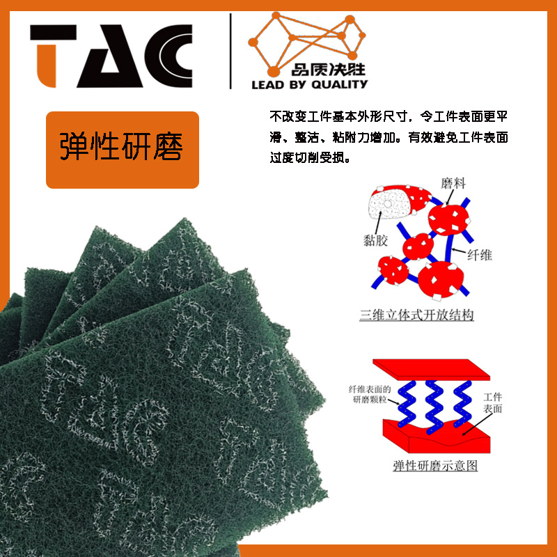 TAC8698百洁布白字款大卷1米*80米--