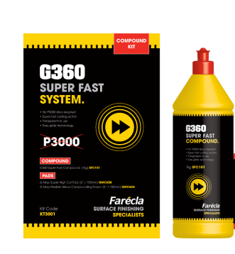 英国Farecla G360 KT3110 超快系统套装-汽车抛光