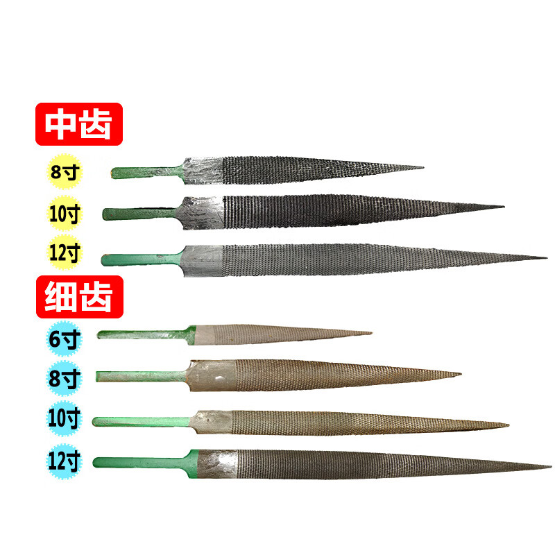红木锉软木锉刀木工锉木雕锉刀细齿毛挫黑锉刀DIY修型木锉6-12寸 6寸红木锉刀(中齿)
