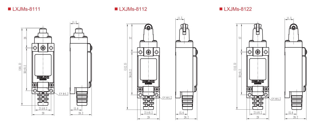 LXJMs-8108行程开关限位开关9101910981128111全系列 8108