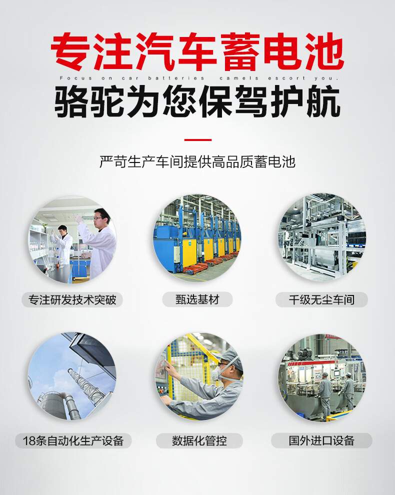 骆驼(CAMEL)汽车电瓶蓄电池6-QW-120(2S) 12V 适配于中国重汽、大运货车、华菱时风农用车 无旧电池专拍