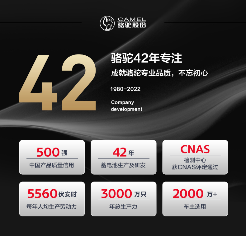 骆驼(CAMEL)汽车电瓶蓄电池6-QW-150(2S) 12V 以旧换新上门安装