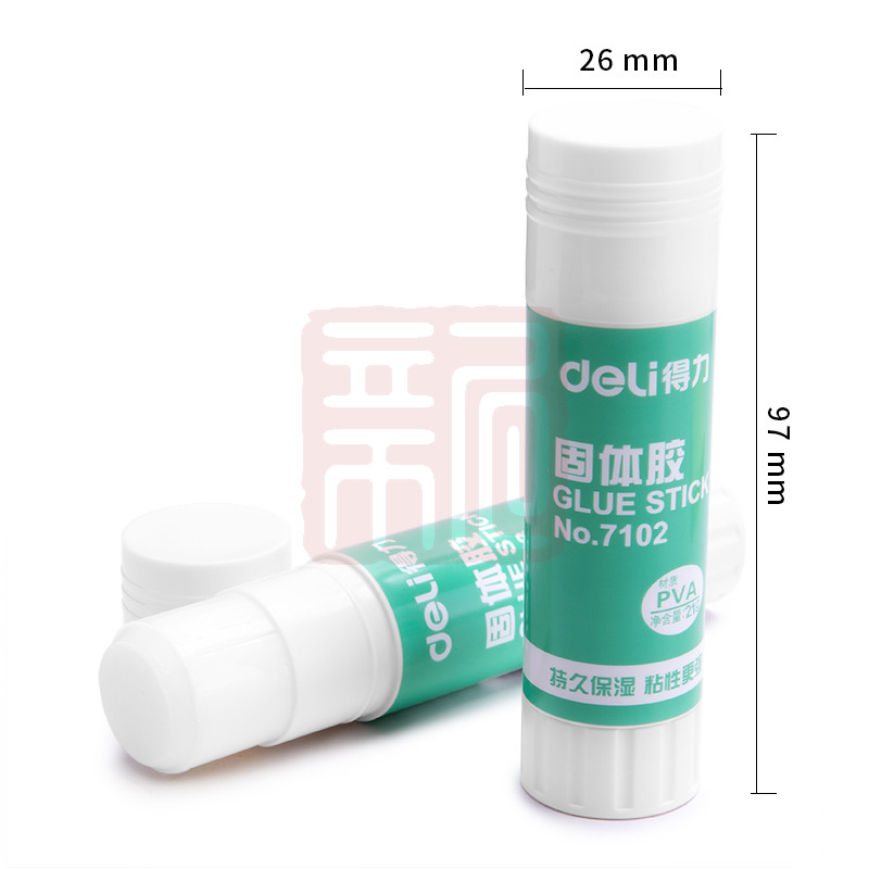 得力（DELI） 7102 固体胶 21g (白色)(支)-个